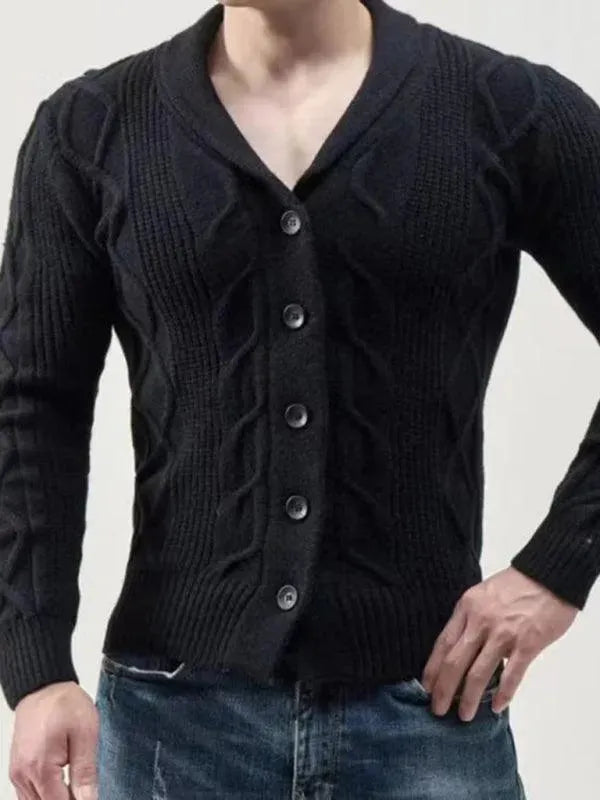 Men's Comfortable Knitted Cardigan