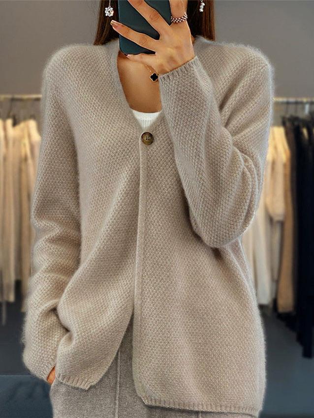 Women's Scarf Cardigan Simple Lace-Up