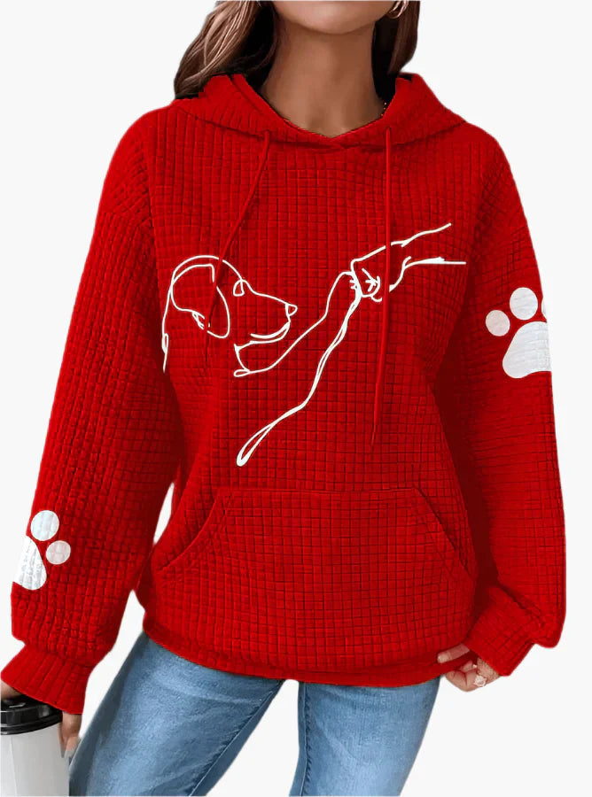 Trendy Hoodie With Kangaroo Pocket