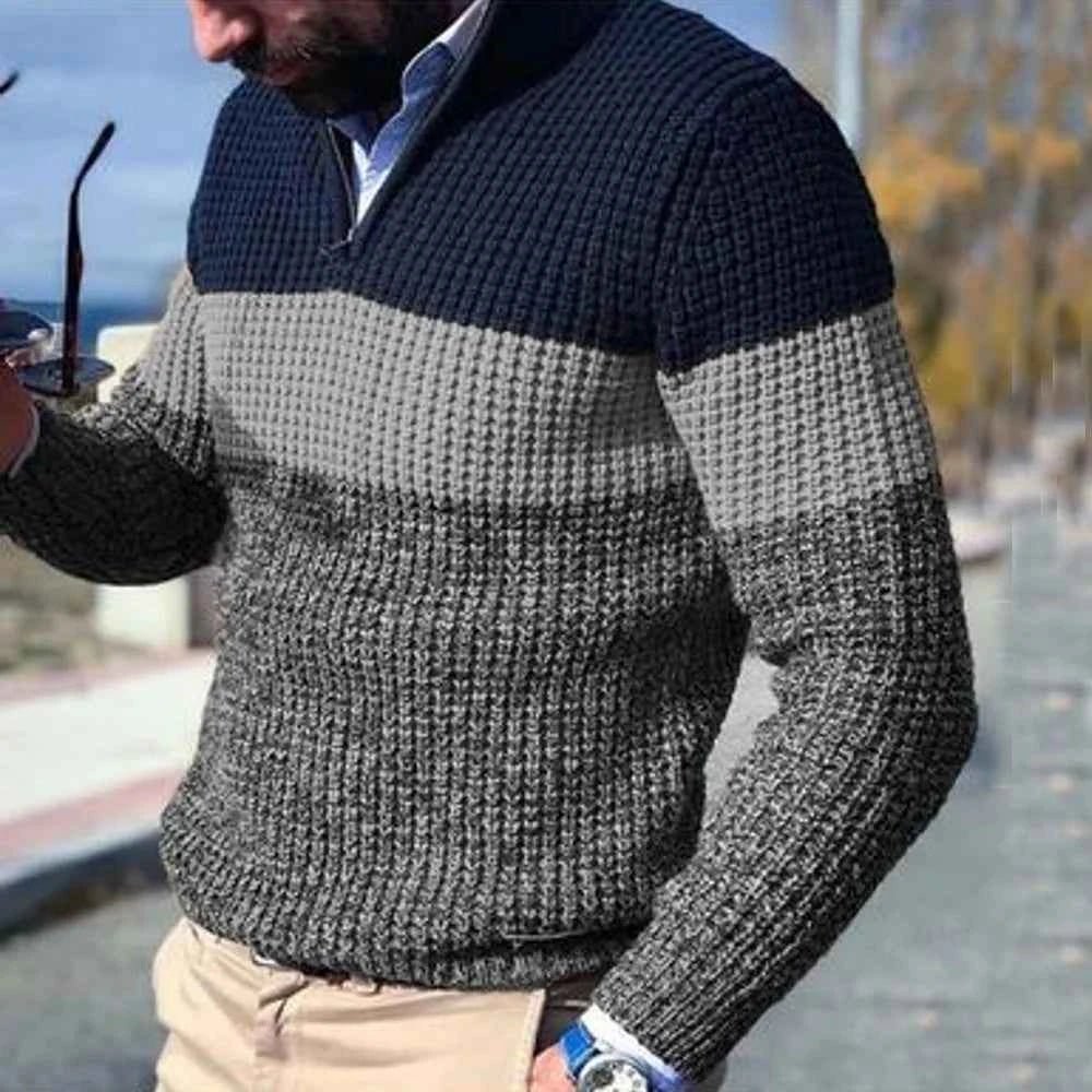 Men's Pullover Zipper Quick Access