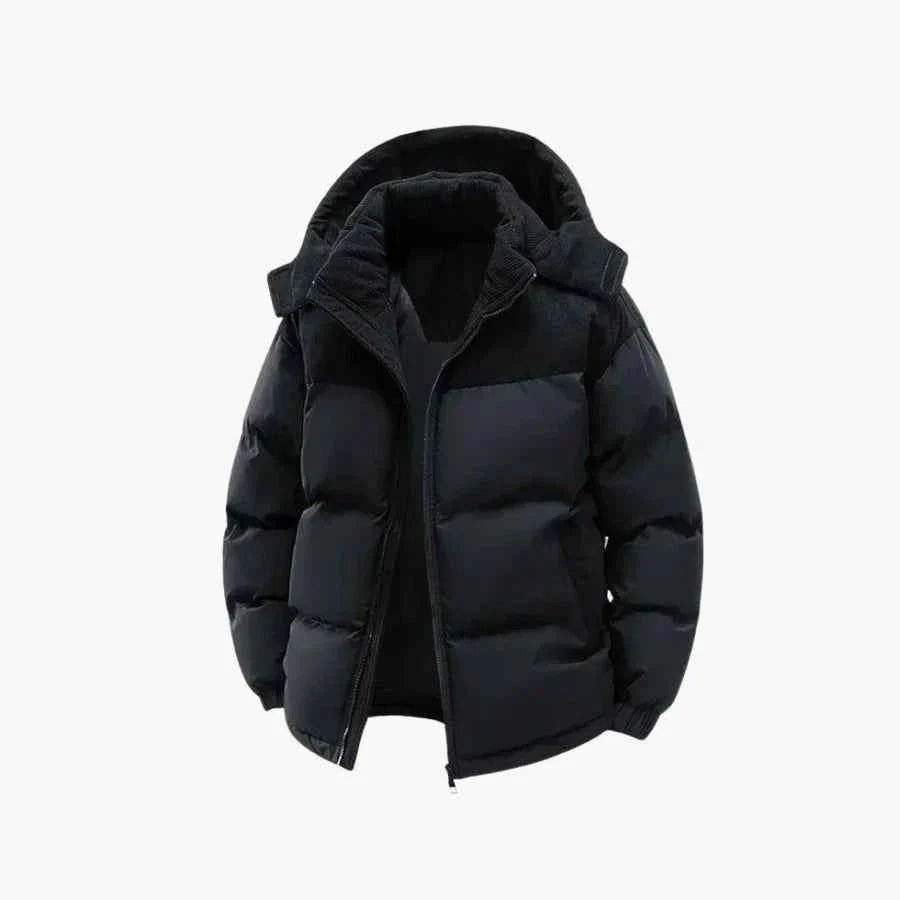 Men's Quilted Jacket Warm Insulated