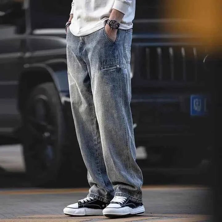 Men's Stonewashed Style Jeans