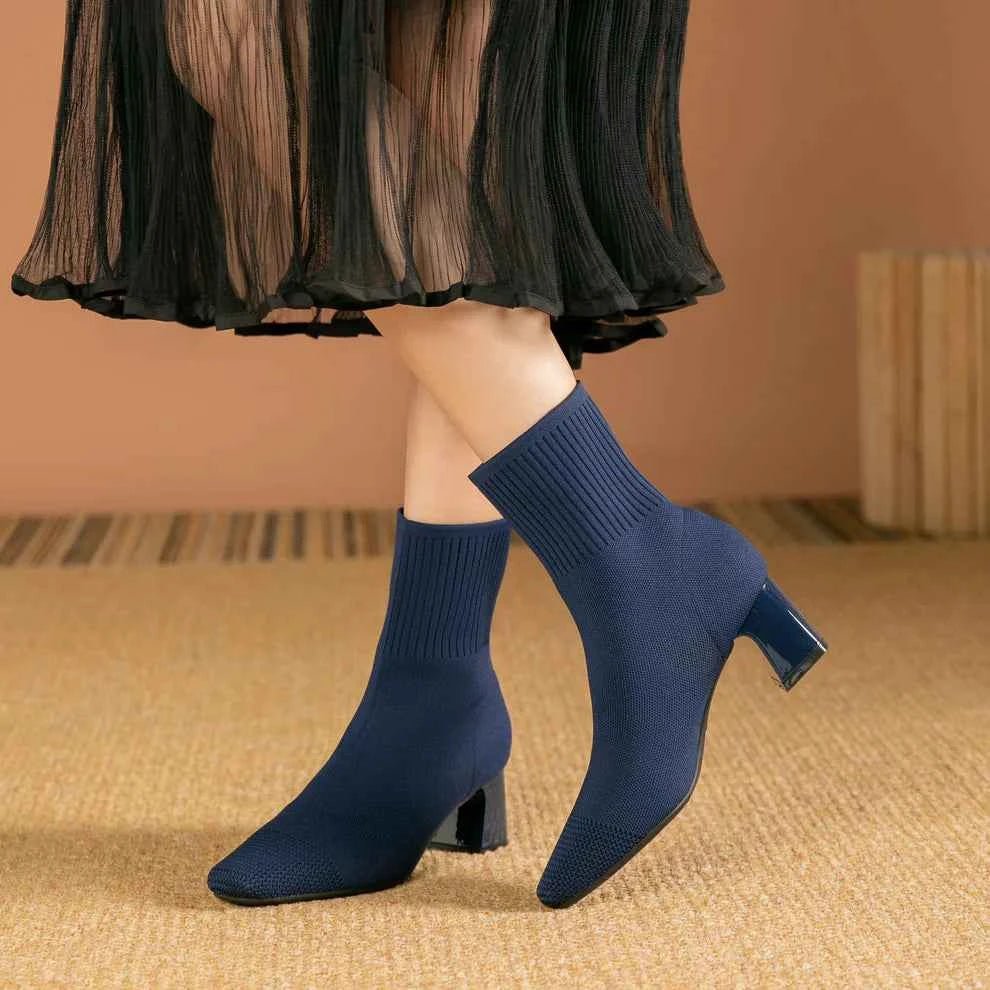 Stretch boot comfort shoe
