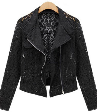 Elegant Leather Jacket Women Trendy Design