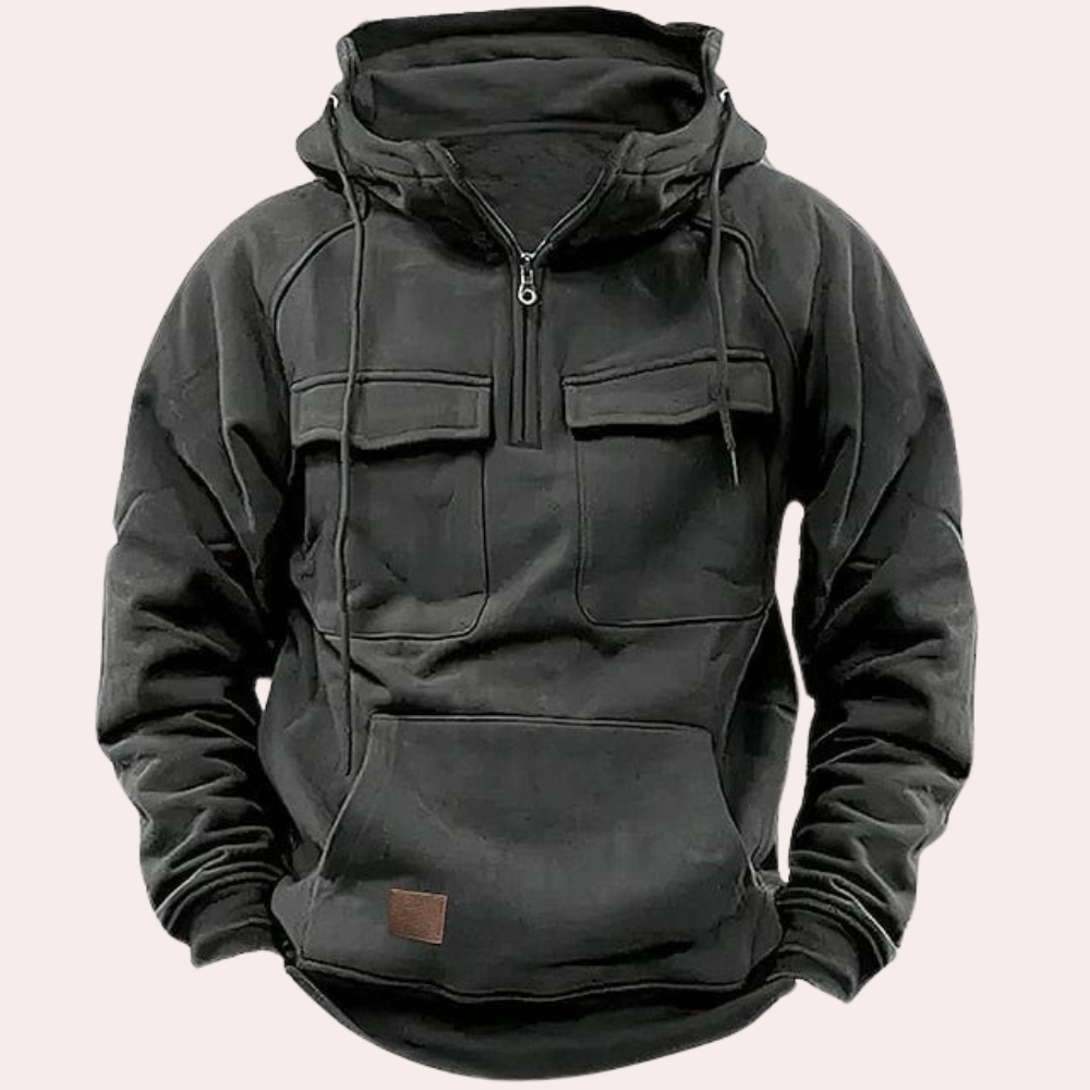 Stilvoller Herren Hoodie Winter