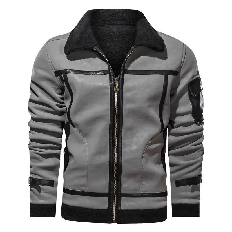 Men's Suede Jacket Modern Swedish Style