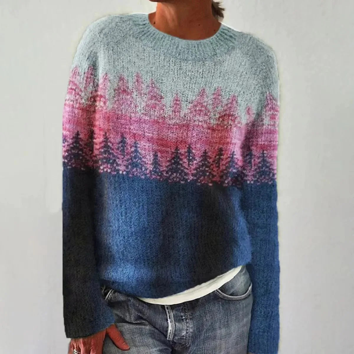 Elegant Knitted Dress for Women