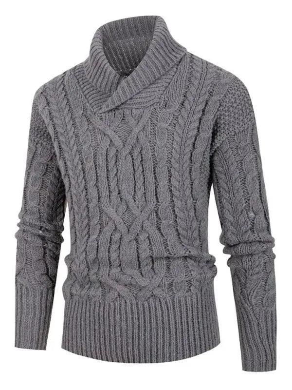 Men's V-Neck Pullover Modern Sporty