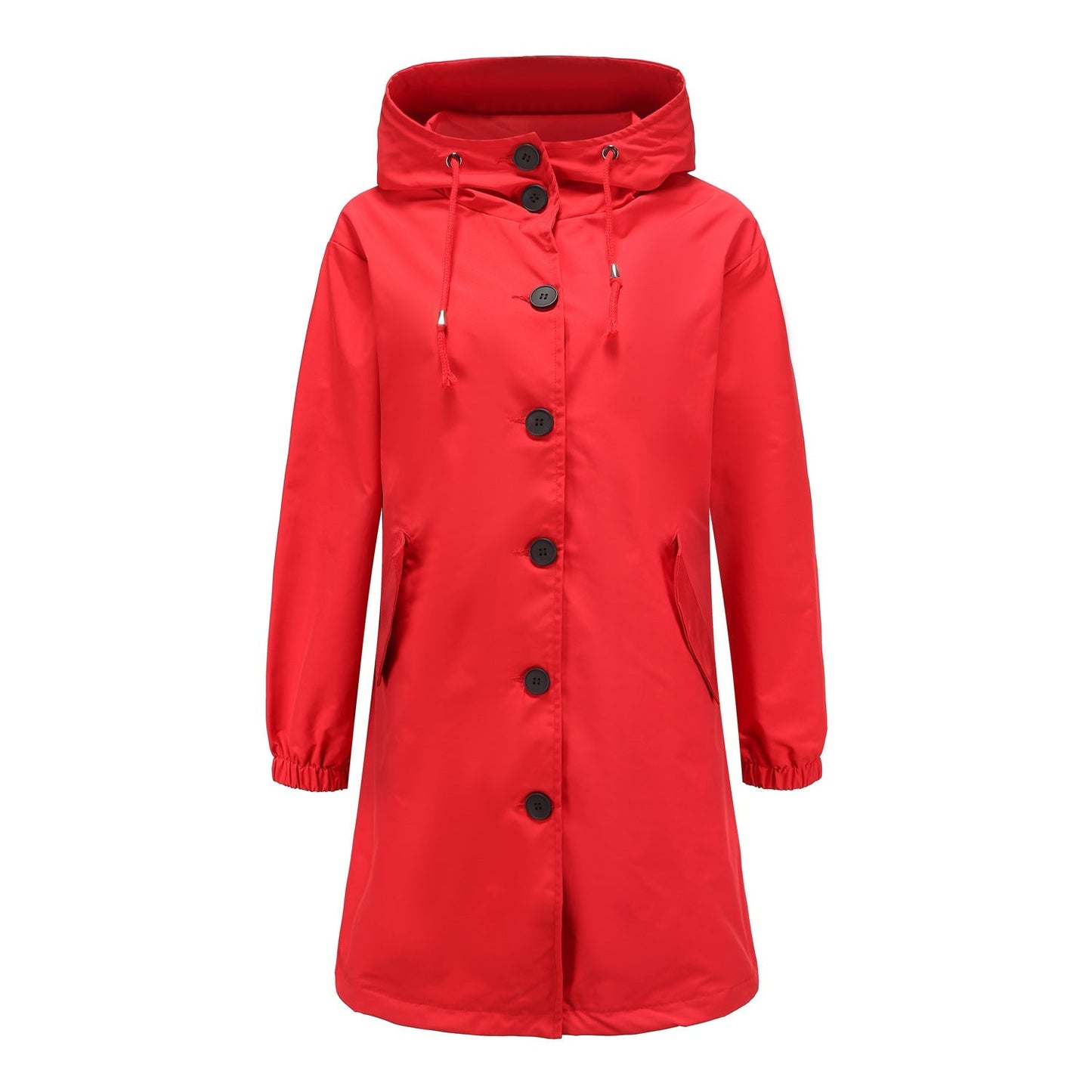 Women's Trendy A-Line Hooded Coat