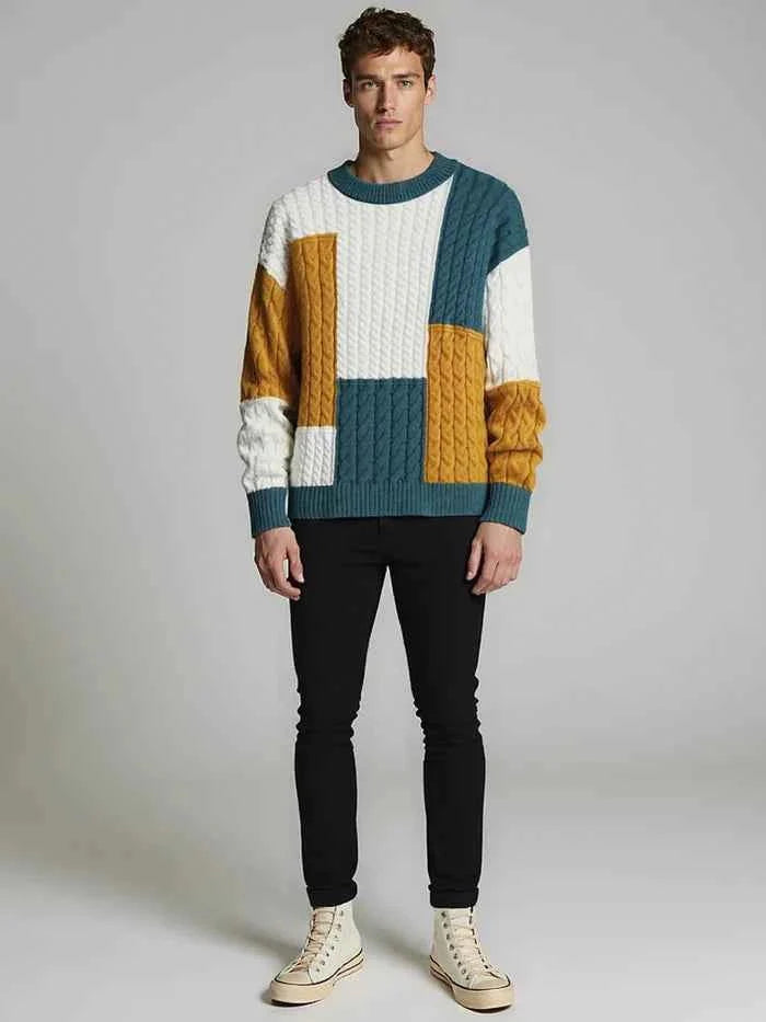 Men's Retro Style Pullover