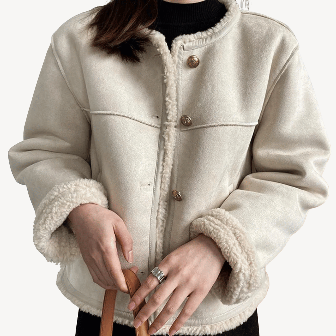 Women's Winter Jacket Fleece Lined Faux Fur