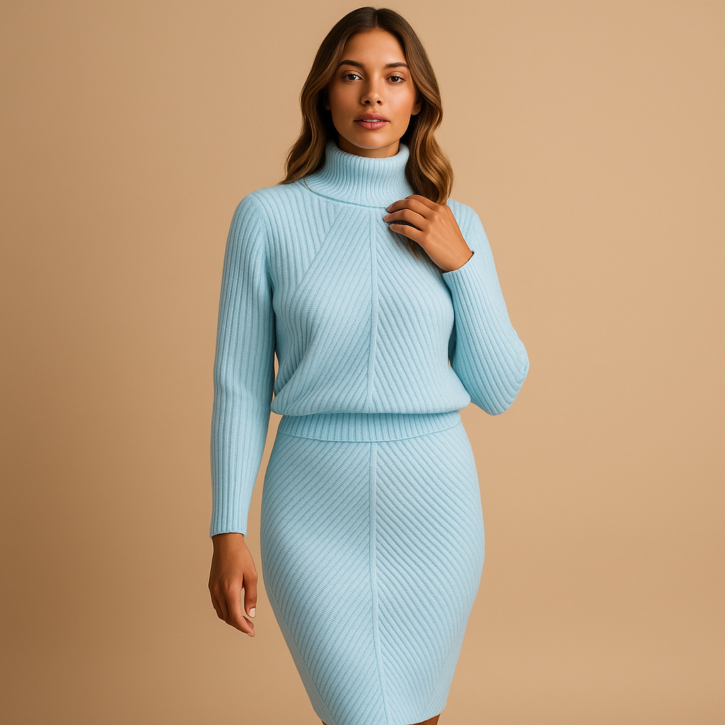 Women's Mid-Length Winter Elegant Dress
