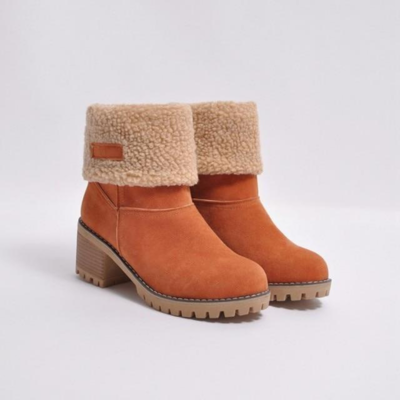 Women's Teddy Warm Heel Boots