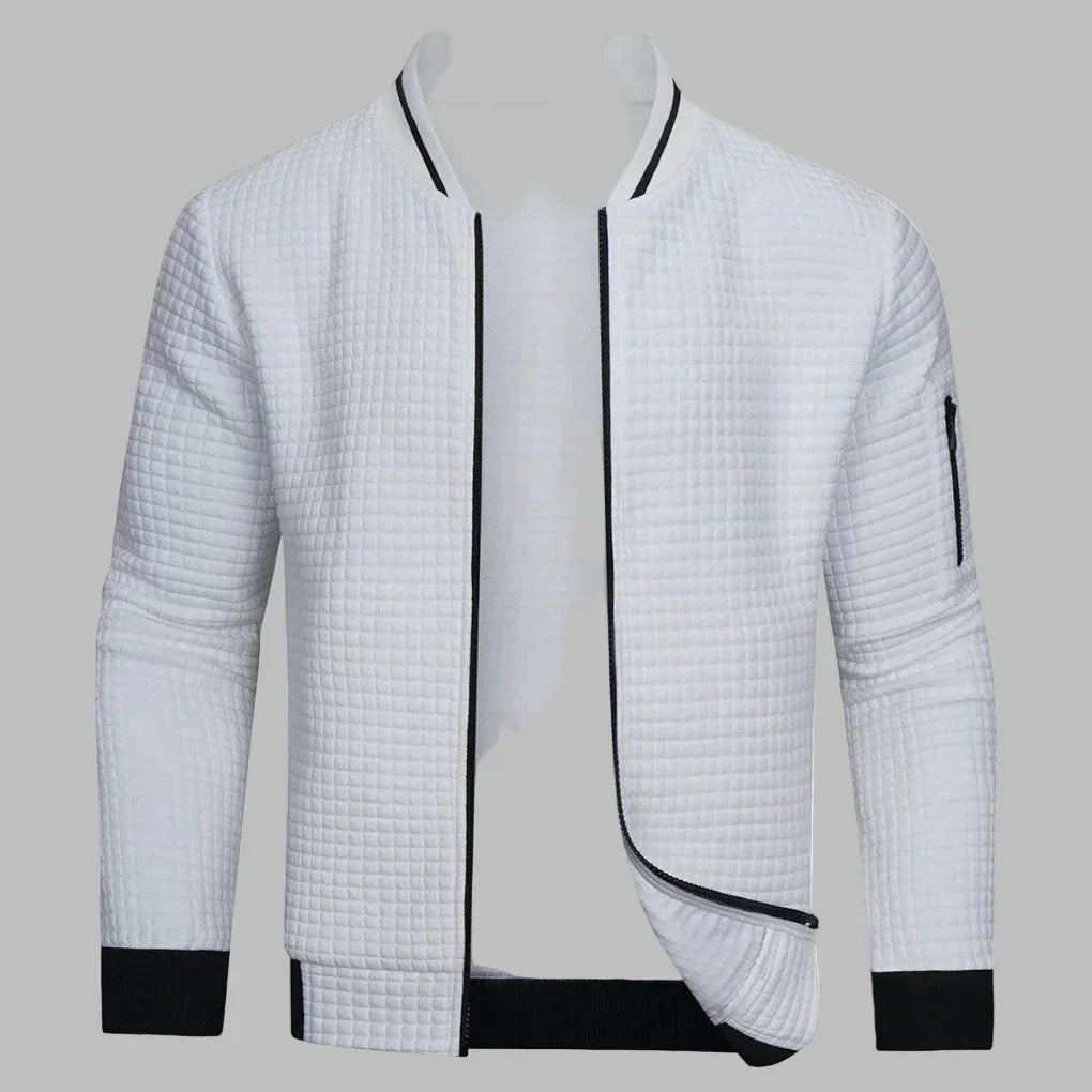 Practical Men's Zipper Warm Sweater