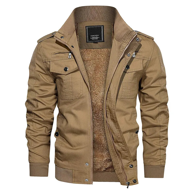 Praktische Herrenjacke Winddicht Outdoor