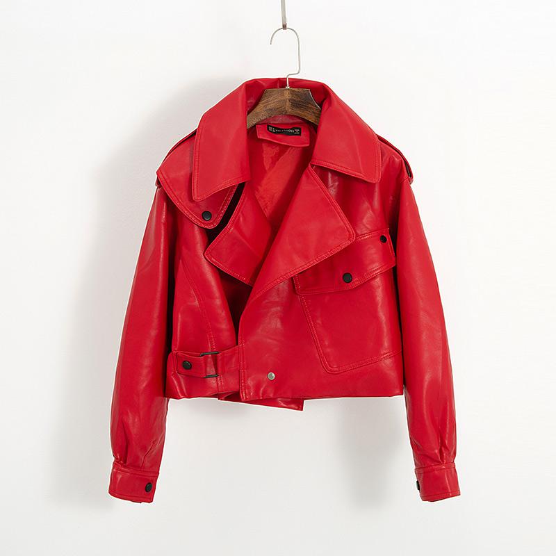 Women's Leather Jacket Elegant Quality