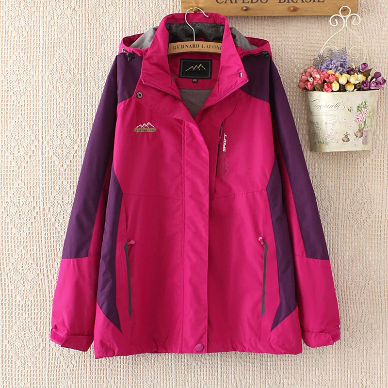 Women's Plus Size Winter Jacket Windproof Stylish