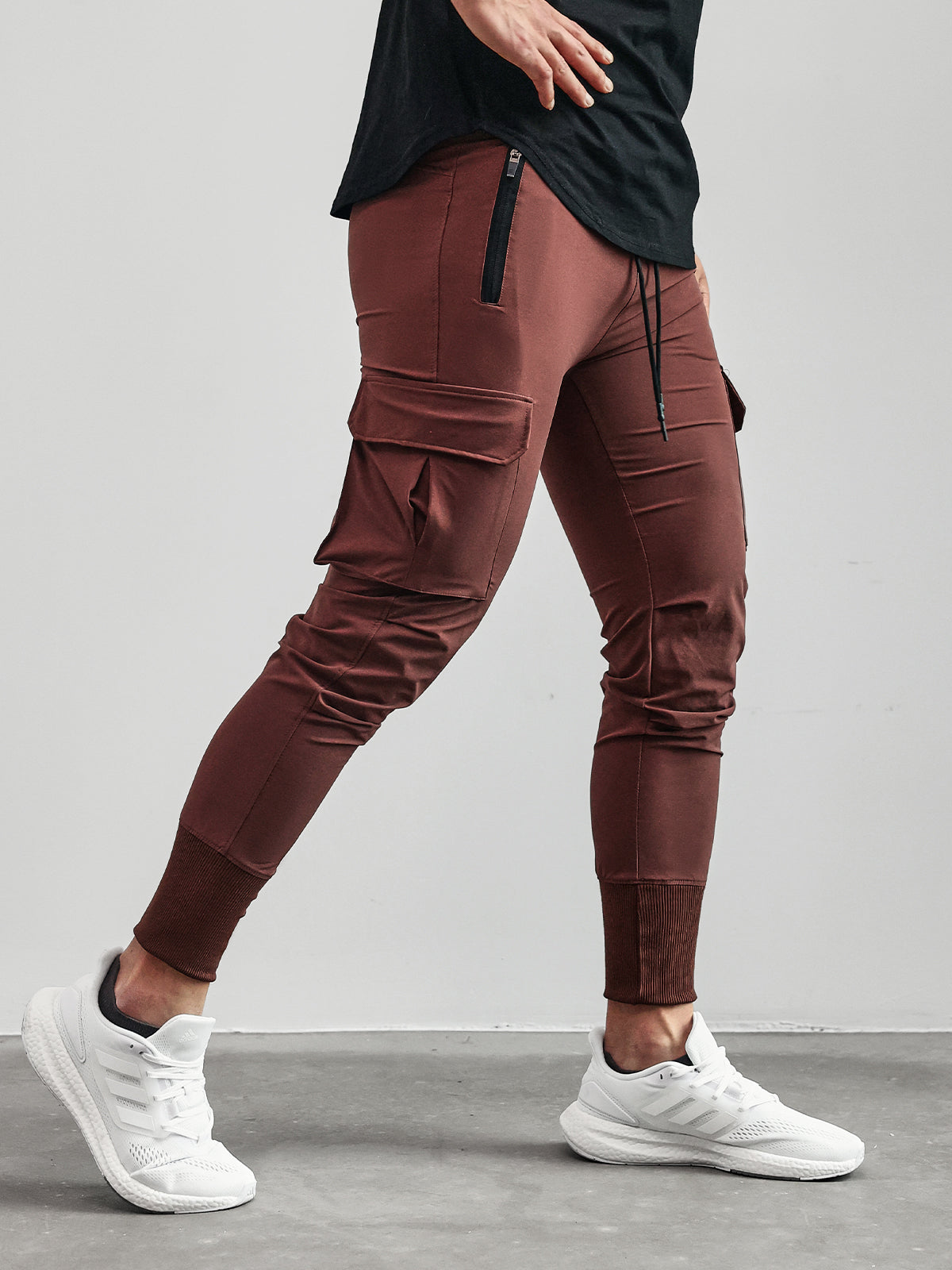 Men's Cargo Joggers Comfortable With Pockets