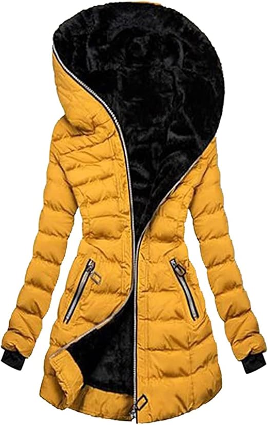 Warm Winter Dress | Lined Hooded Jacket Women