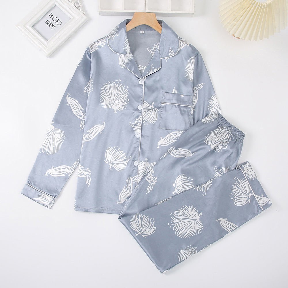 Zaria - 2-piece Sleepwear Set Floral Pattern Pastel Pink