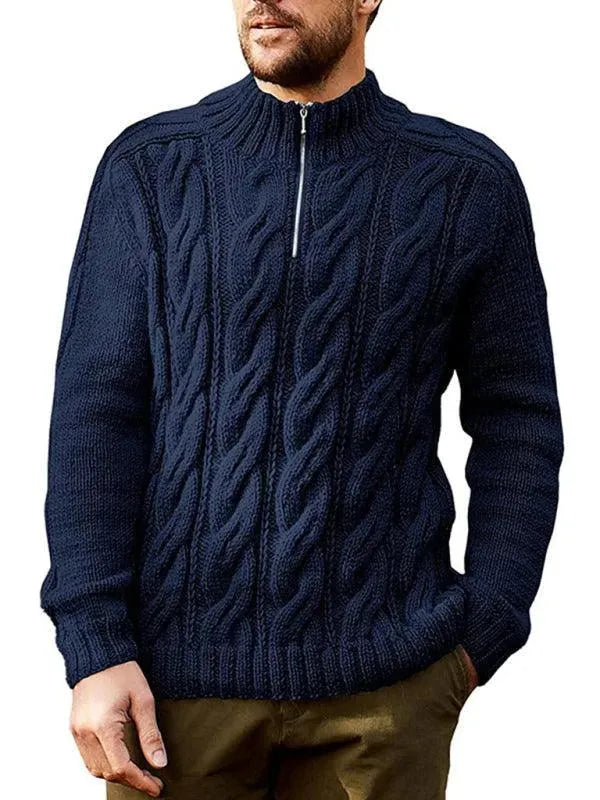 Men's Modern Half Turtleneck Sweater