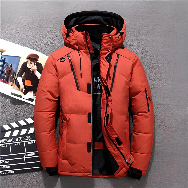 Women's Modern Winter Jacket with Hood