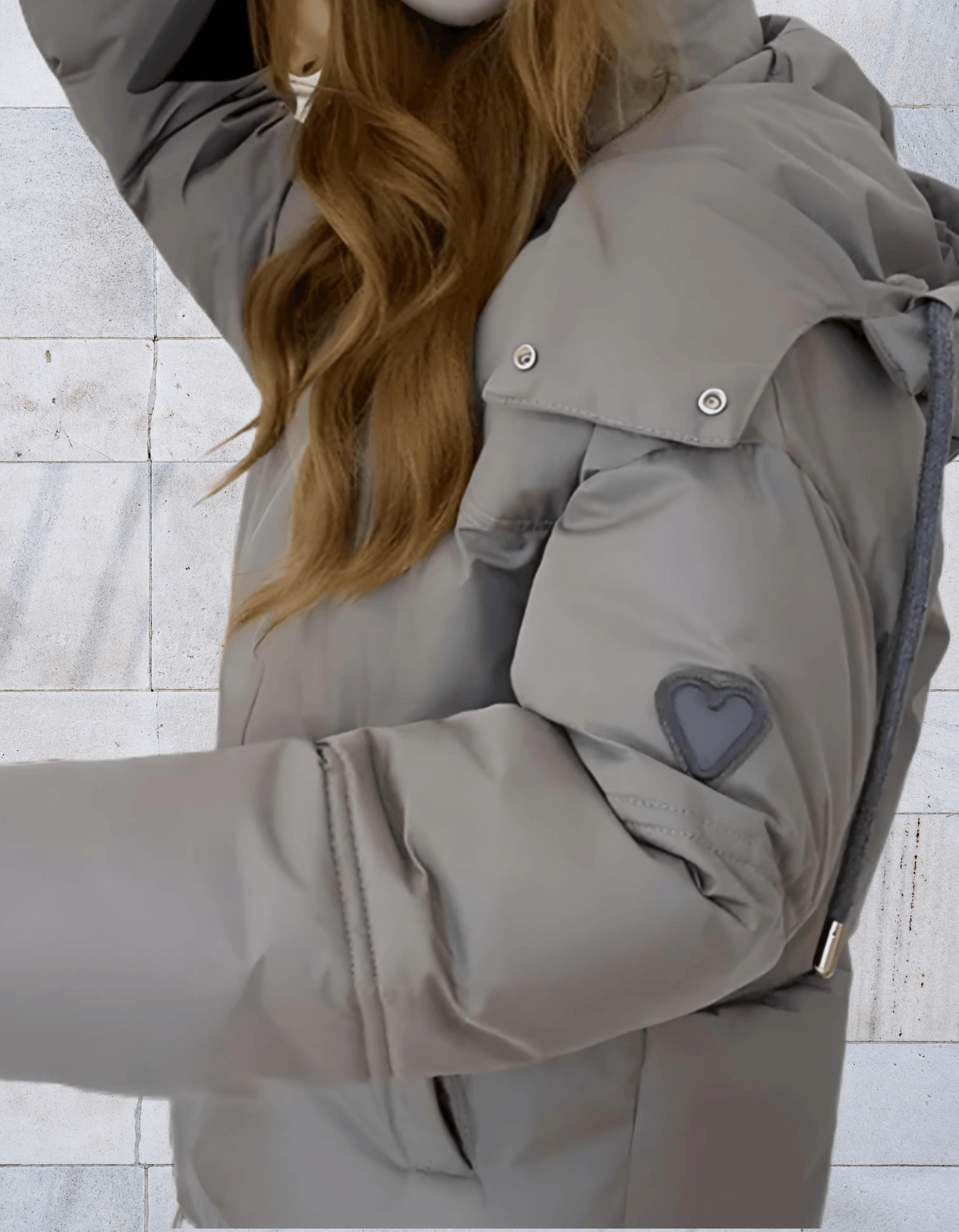 Soft Women's Winter Jacket Fluffy Zipper