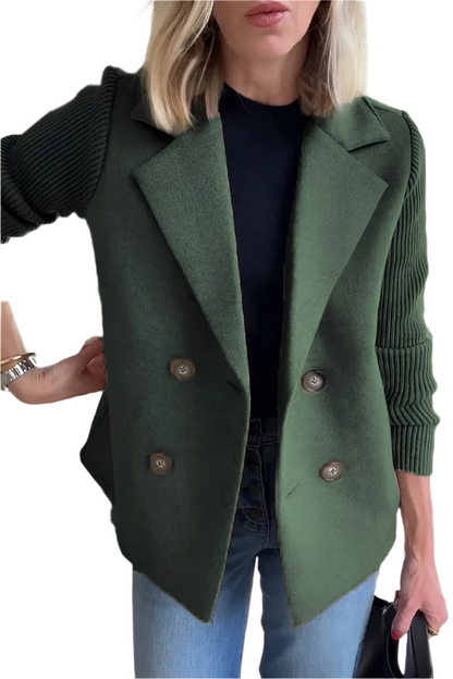 Women's Blazer Vegan Wool Elegant
