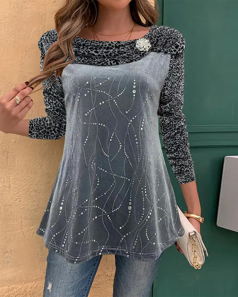 Leopard Top Women Trendy