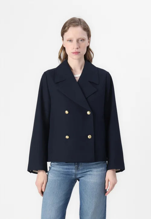 Elegant Women's Trench Coat Long Sleeve Classic