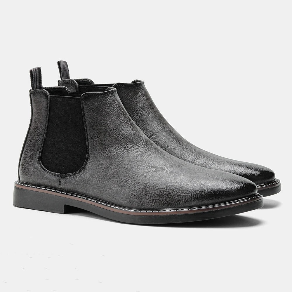 Men's Elegant Side-Zip Boots