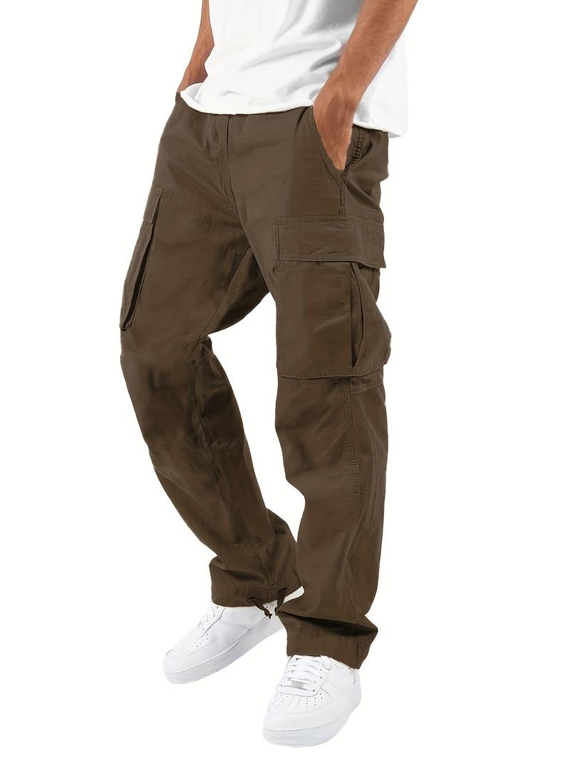 Men's Trousers Cotton Durable Multi-pocket