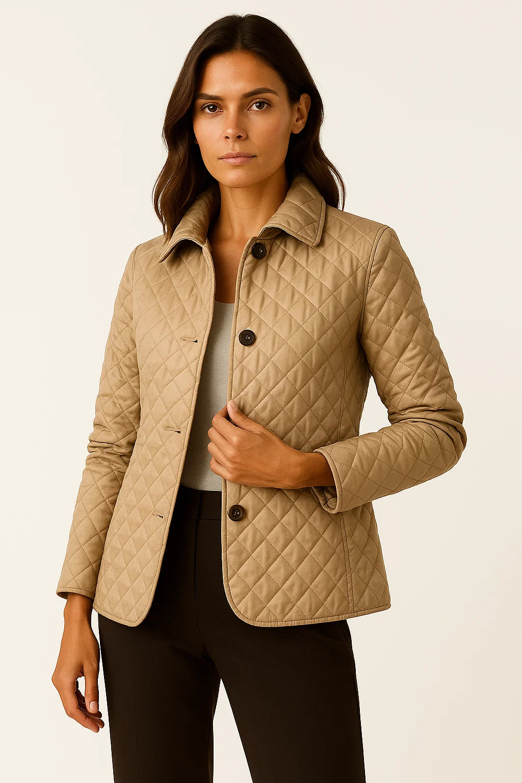 Stylish Quilted Jacket for Women, Warm and Lightweight