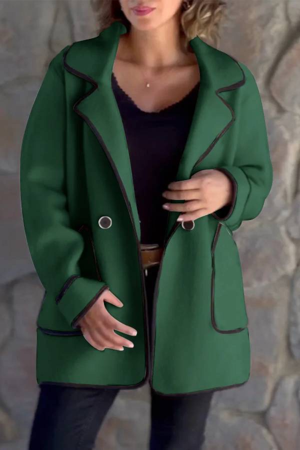 Stylish Men's Double-Sided Wool Jacket