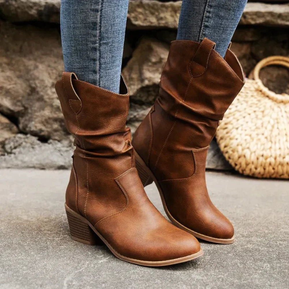 Autumn Dress Chic Western Style