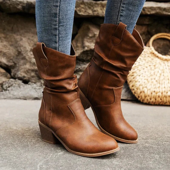 Autumn Dress Chic Western Style