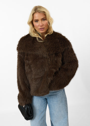 Stylish Faux Fur Jacket for Women