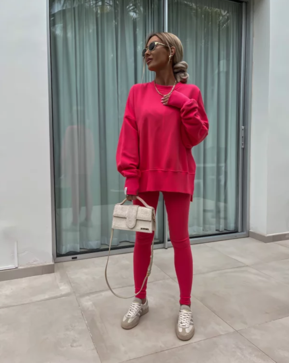 Soft knitwear set