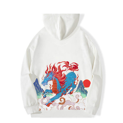 Stylische Hoodie Drachen Design