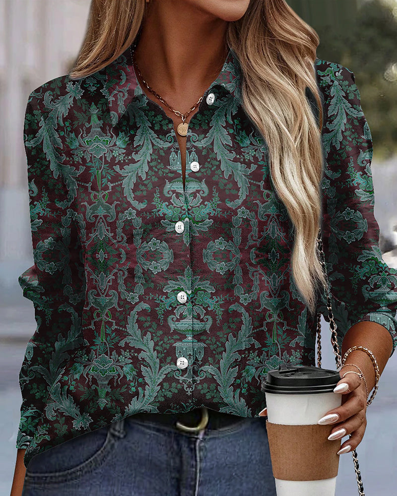 Elegant Blouse Long Sleeves Women