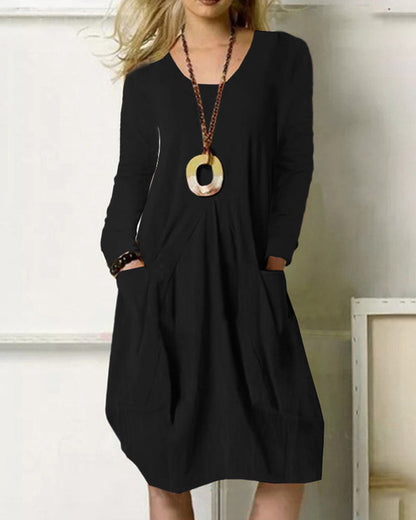 Practical Dress With Pockets for Women