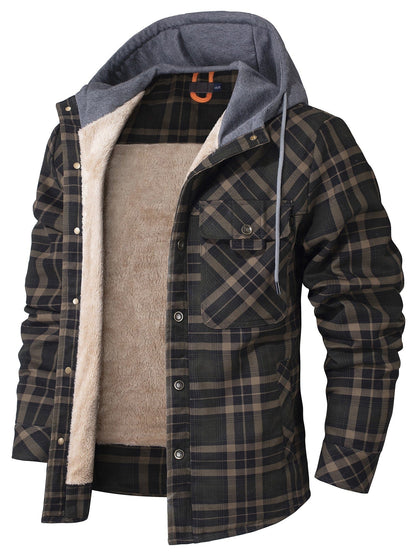 Robust outdoor jacket Woodland design