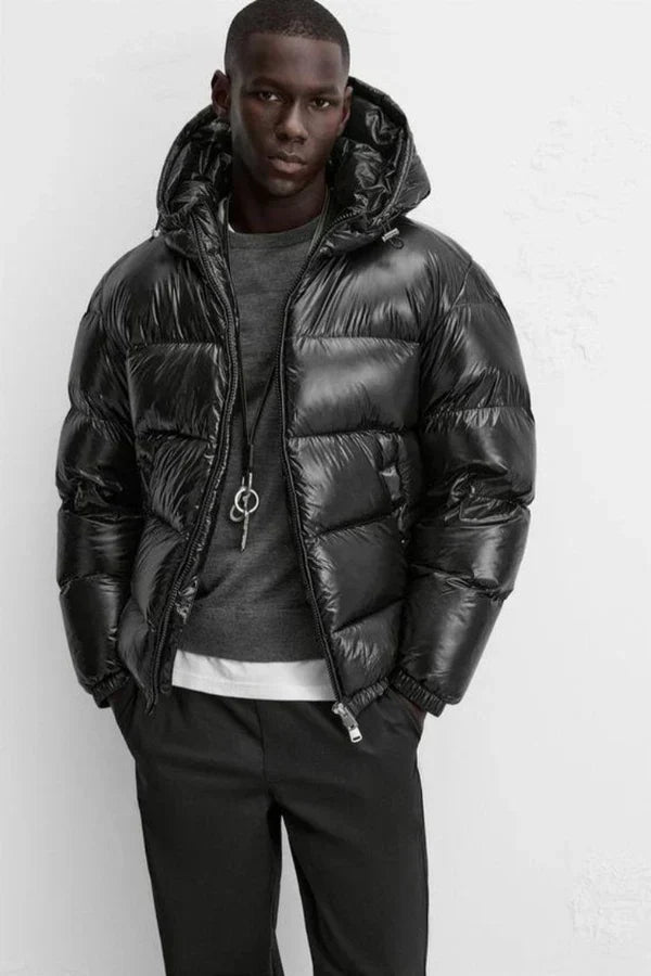 Leichtes Winterjacke Puffer Style - IdealeKleiden