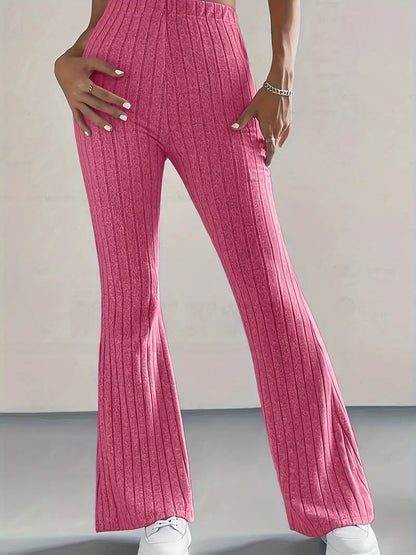 Elegante Damen Schlaghose Frühling Trend