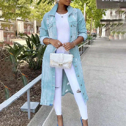 Women's Elegant Cotton Trench Coat