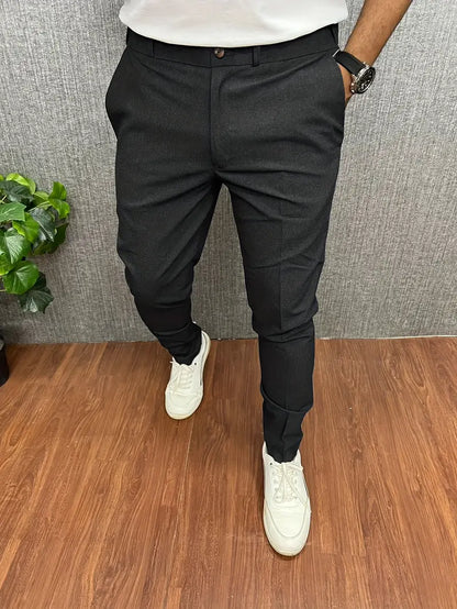 Men's Suit Trousers Semi-Formal Slim Fit