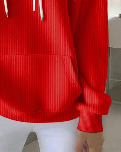 Stylische Winterjacke Langarm Kapuzenjacke Logo - IdealeKleiden