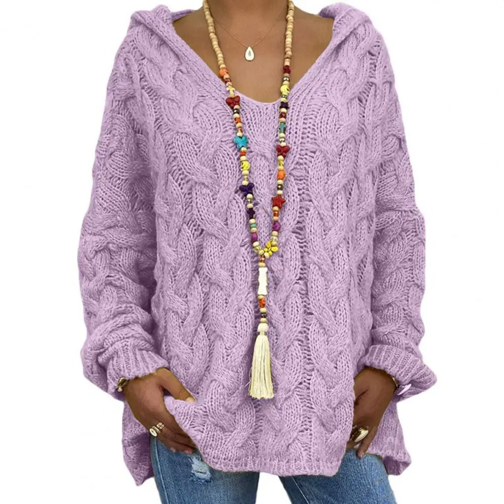 Cozy Knit Hoodie Ultimate Comfort