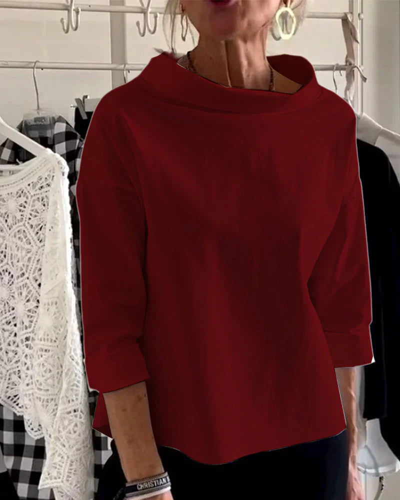 Women's Elegant Floral Top