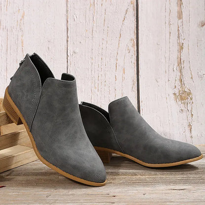 Stylish Apparel | V-Neck Elegant Boots for Women